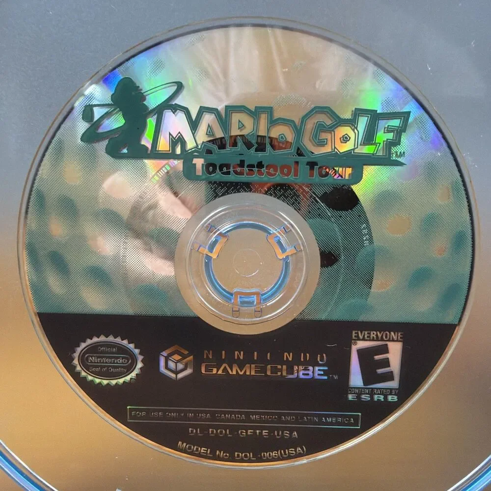 Mario Golf: Toadstool Tour (GameCube, 2003) Disc ONLY TESTED MINT!